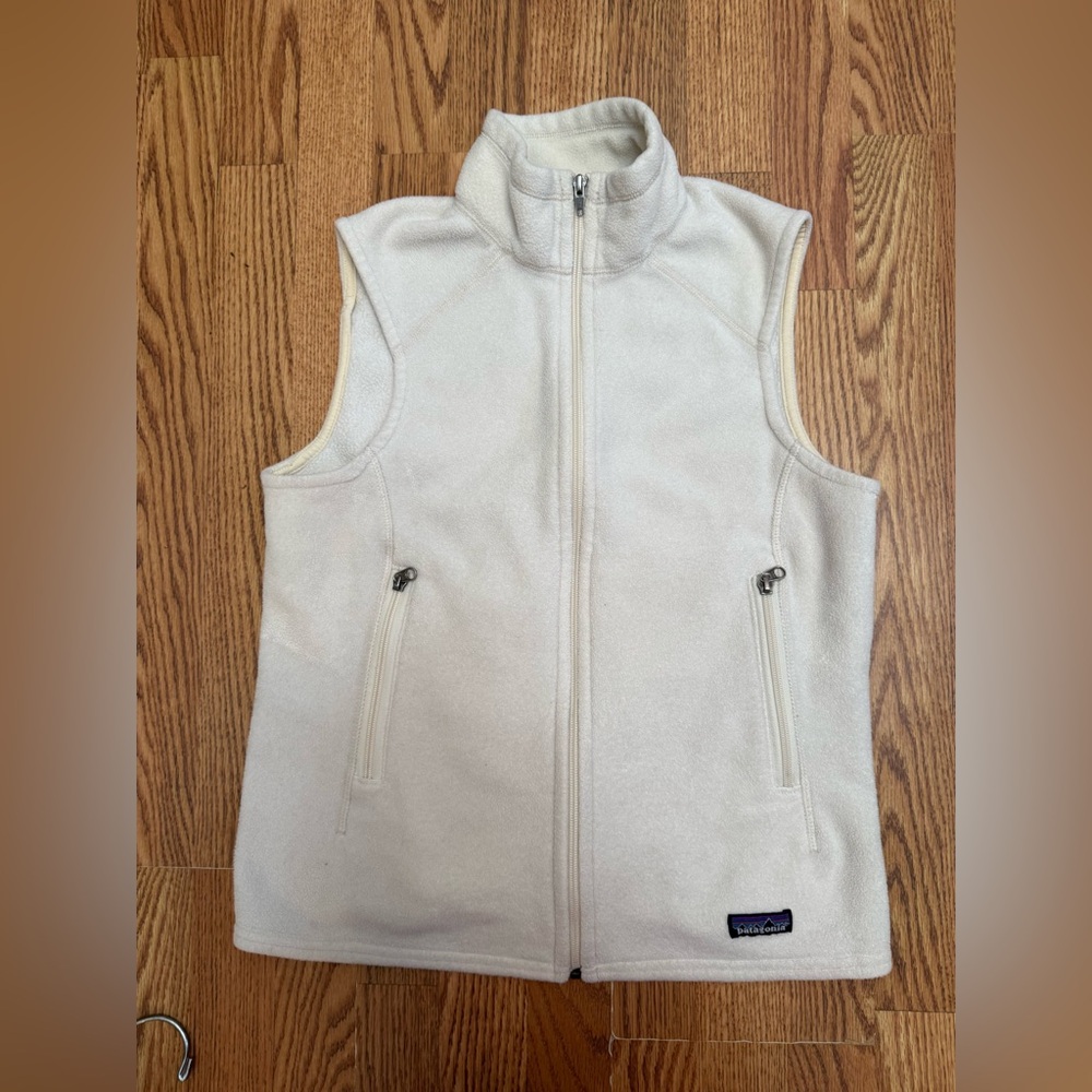 Patagonia Synchilla Vest Cream Large